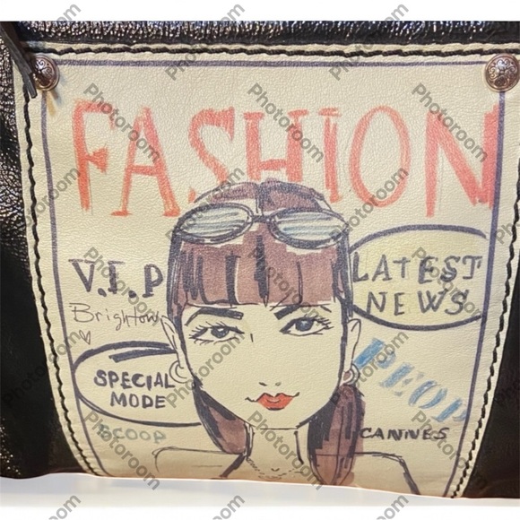 Brighton Tom Clancy Fashionista Patent Leather Crossbody or Shoulder Bag EUC - Picture 10 of 10